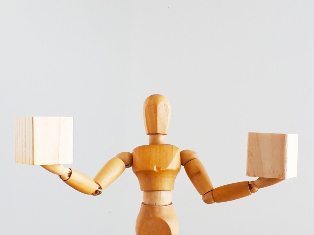 比較のイメージ