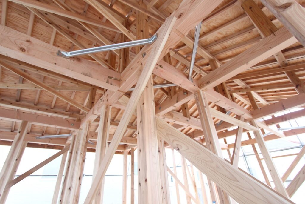 分譲住宅の耐震構造イメージ
